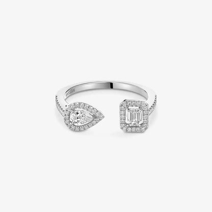 [Mysitc] My Twin Toi Gold Diamond Ring