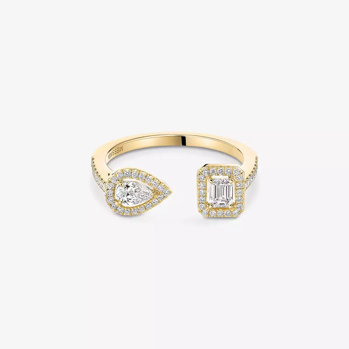 [Mysitc] My Twin Toi Gold Diamond Ring