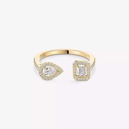 [Mysitc] My Twin Toi Gold Diamond Ring