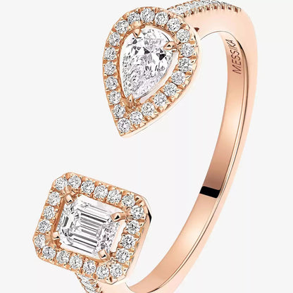 [Mysitc] My Twin Toi Gold Diamond Ring