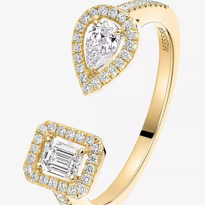 [Mysitc] My Twin Toi Gold Diamond Ring