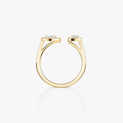 [Mysitc] My Twin Toi Gold Diamond Ring