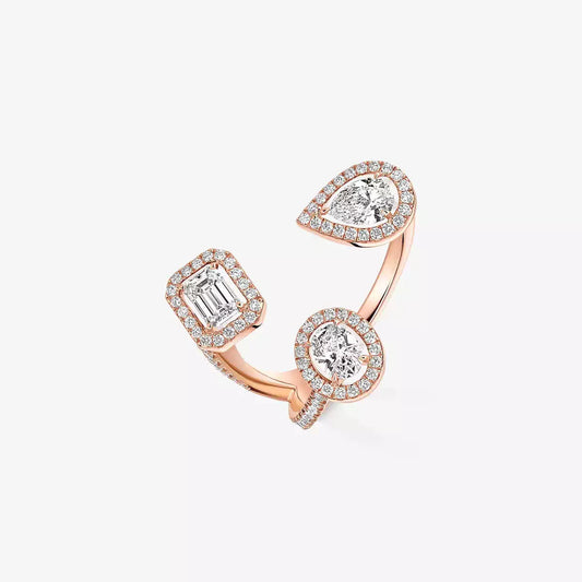 [[Mysitc]  Diamond Ring 0,25ct My Twin Trilogy
