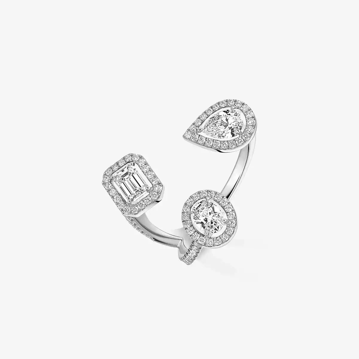 [[Mysitc]  Diamond Ring 0,25ct My Twin Trilogy