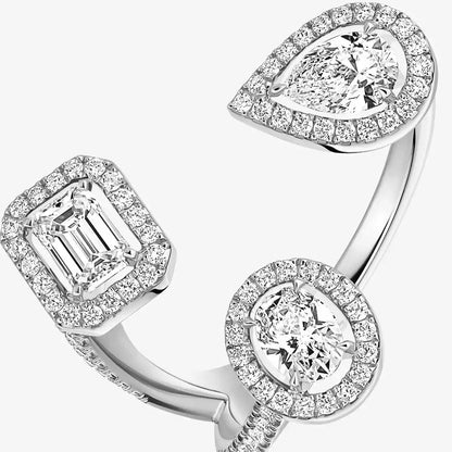 [[Mysitc]  Diamond Ring 0,25ct My Twin Trilogy
