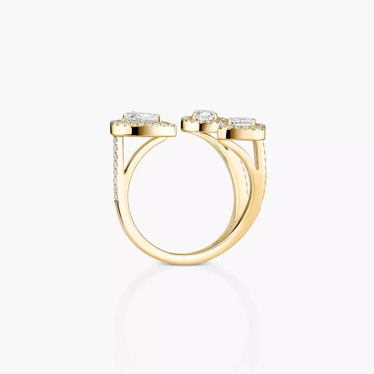 [[Mysitc]  Diamond Ring 0,25ct My Twin Trilogy