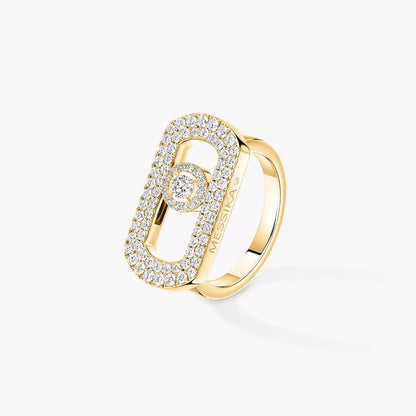 [Mysitc] So Move Pave_-Set Diamond Ring