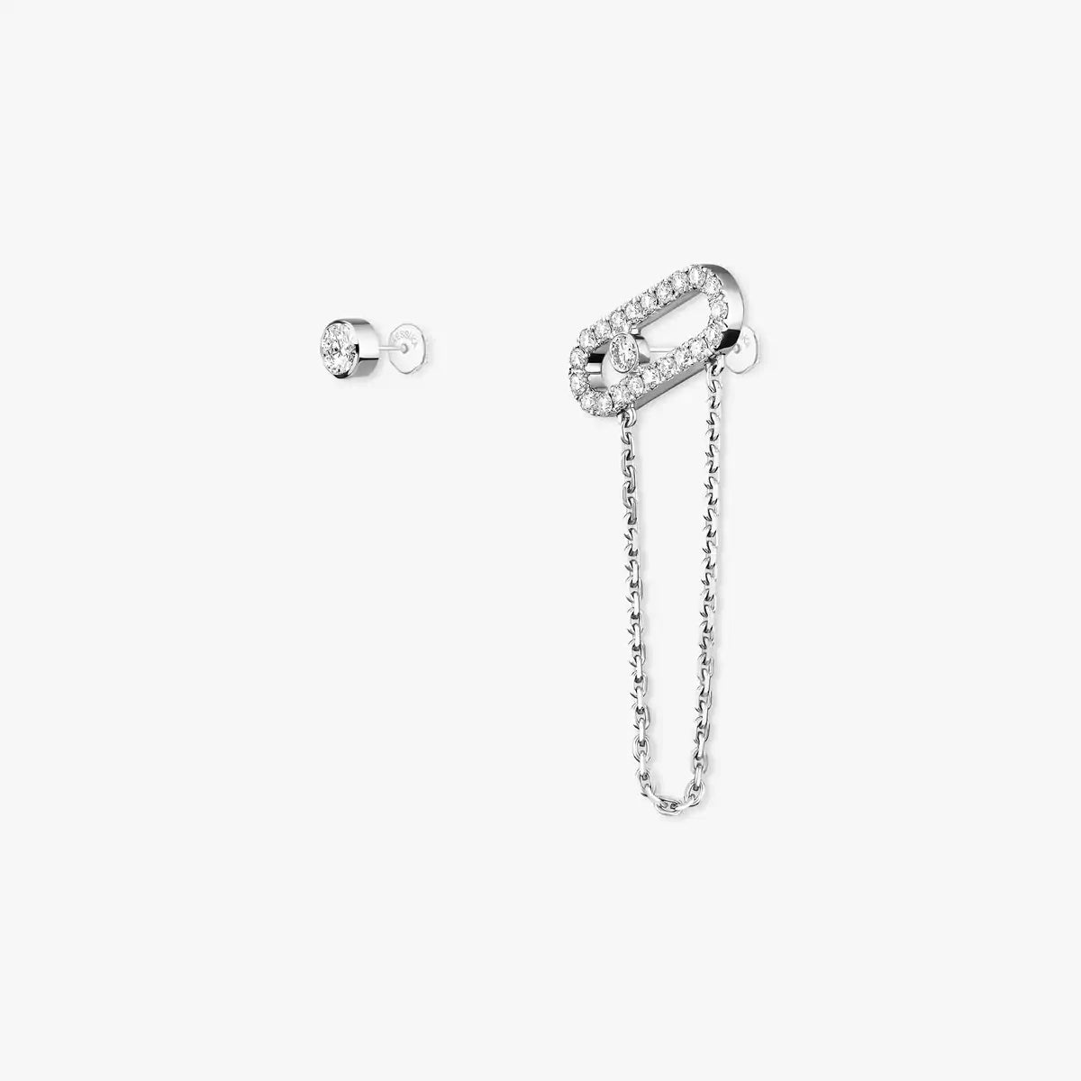 [Mysitc] Move Uno Diamond Earrings