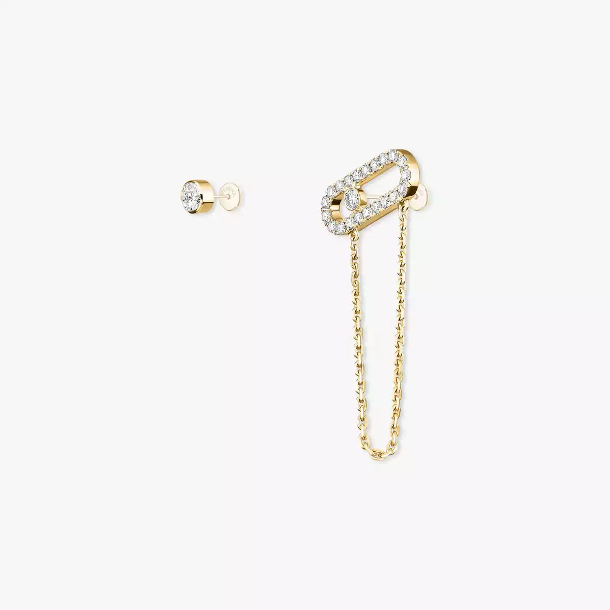 [Mysitc] Move Uno Diamond Earrings