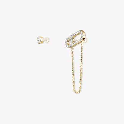 [Mysitc] Move Uno Diamond Earrings