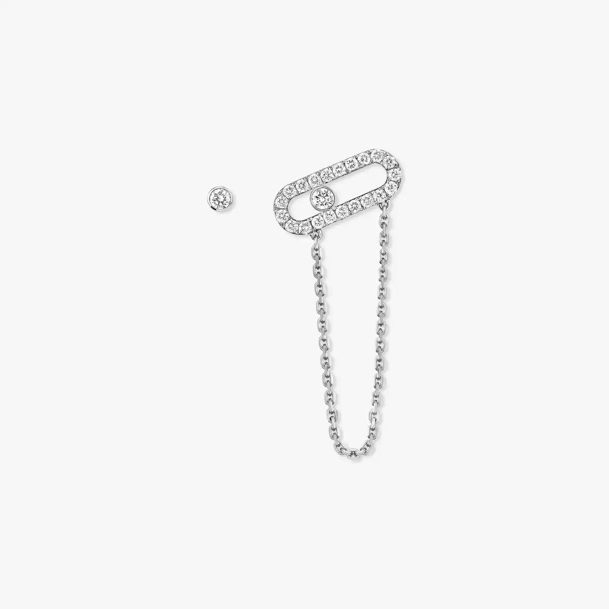 [Mysitc] Move Uno Diamond Earrings