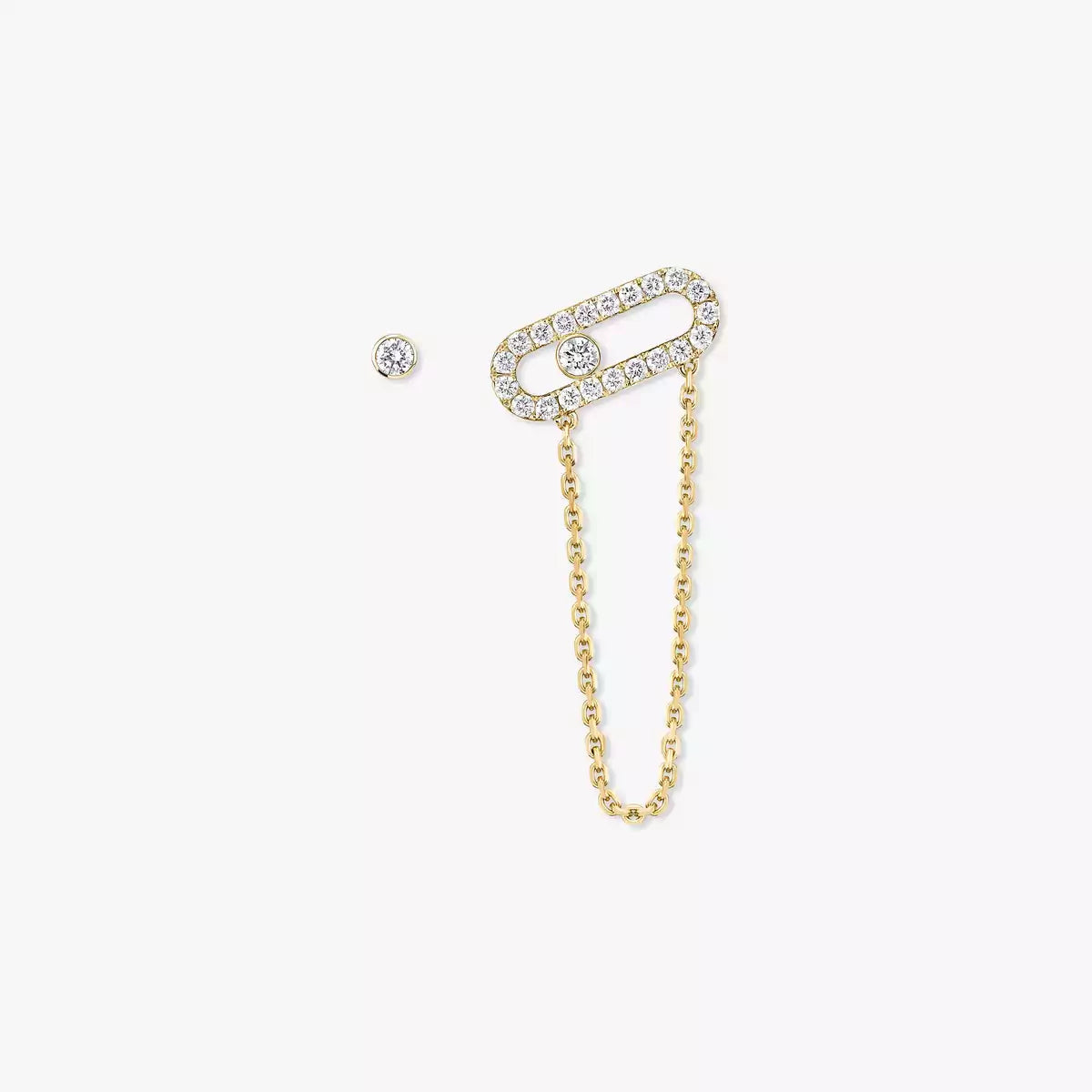 [Mysitc] Move Uno Diamond Earrings
