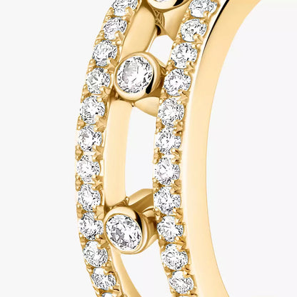 [Mysitc] Diamond Pave_ Hoop Earrings Move
