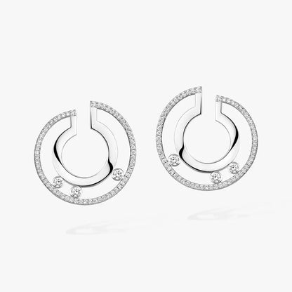 [Mysitc] Move Romane Small Diamond Hoop Earrings