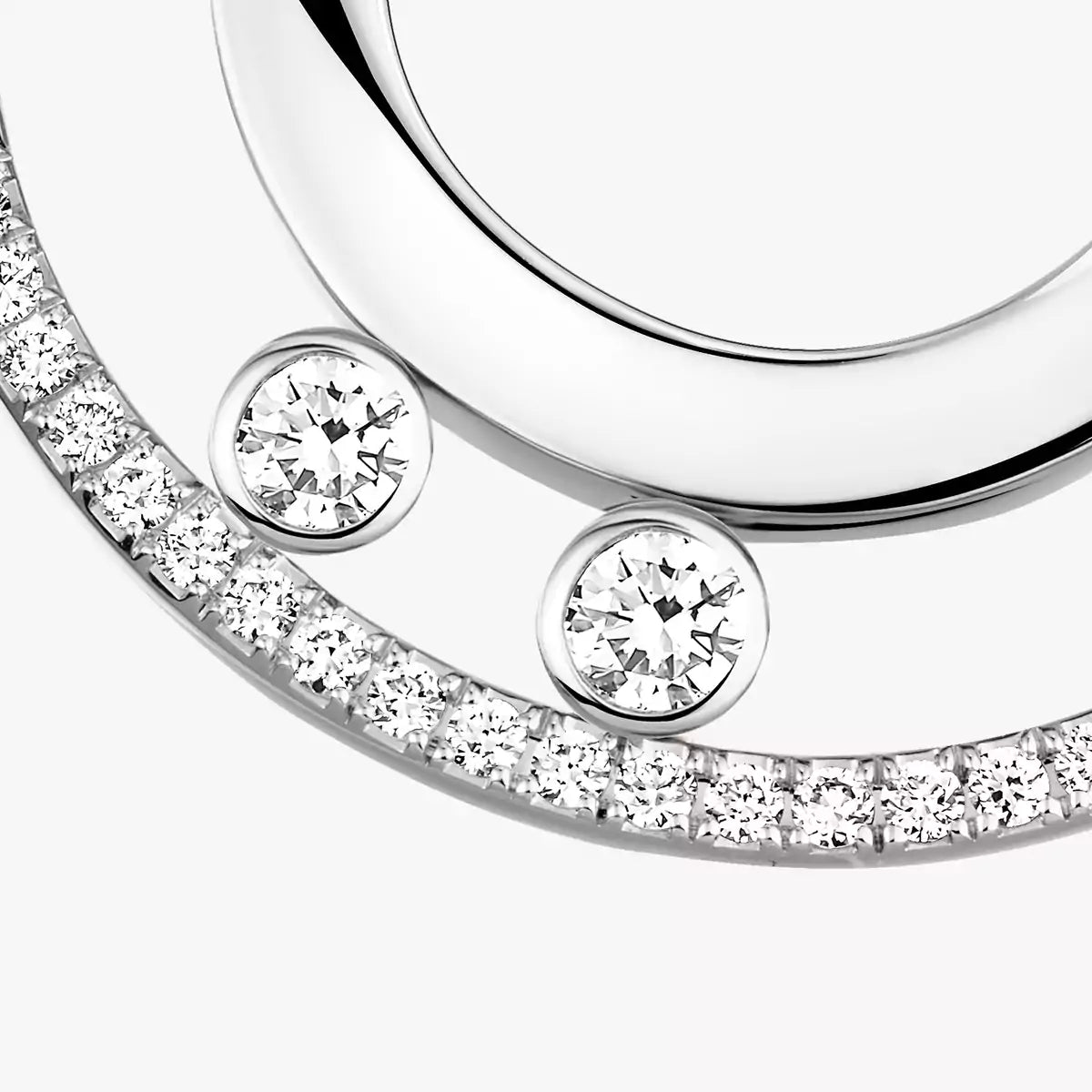 [Mysitc] Move Romane Small Diamond Hoop Earrings