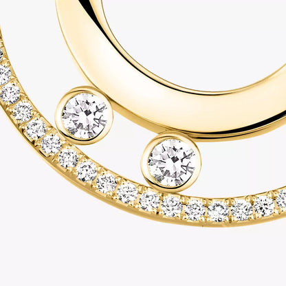 [Mysitc] Move Romane Small Diamond Hoop Earrings