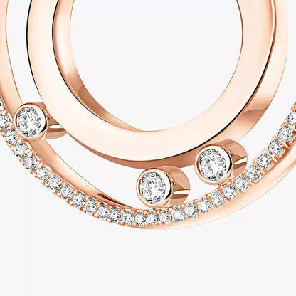 [Mysitc] Move Romane Small Diamond Hoop Earrings