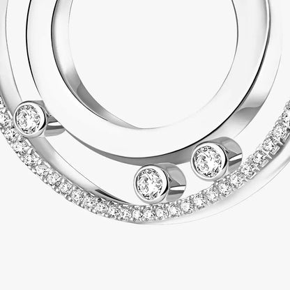 [Mysitc] Move Romane Small Diamond Hoop Earrings