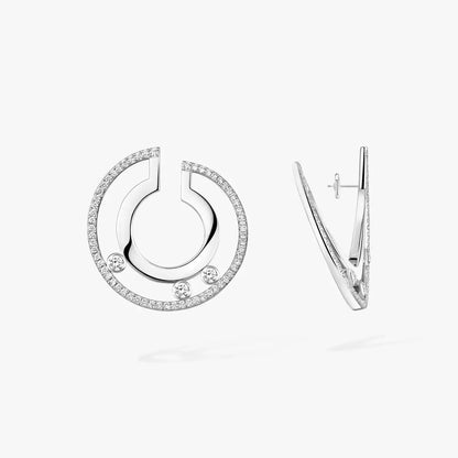 [Mysitc] Move Romane Small Diamond Hoop Earrings