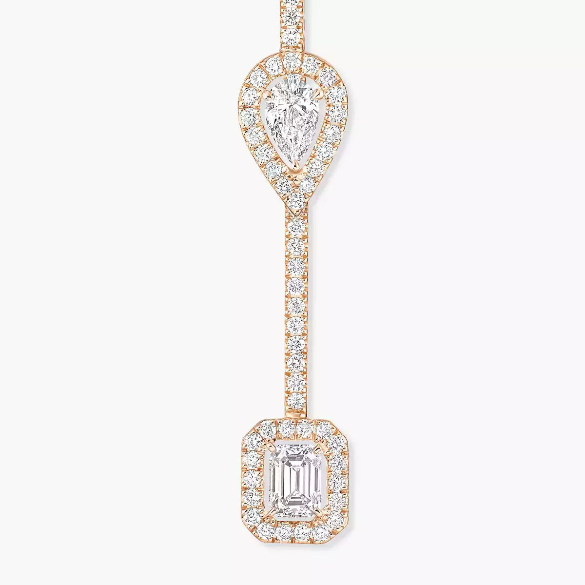 [Mysitc] Diamond Drop Earrings My Twin