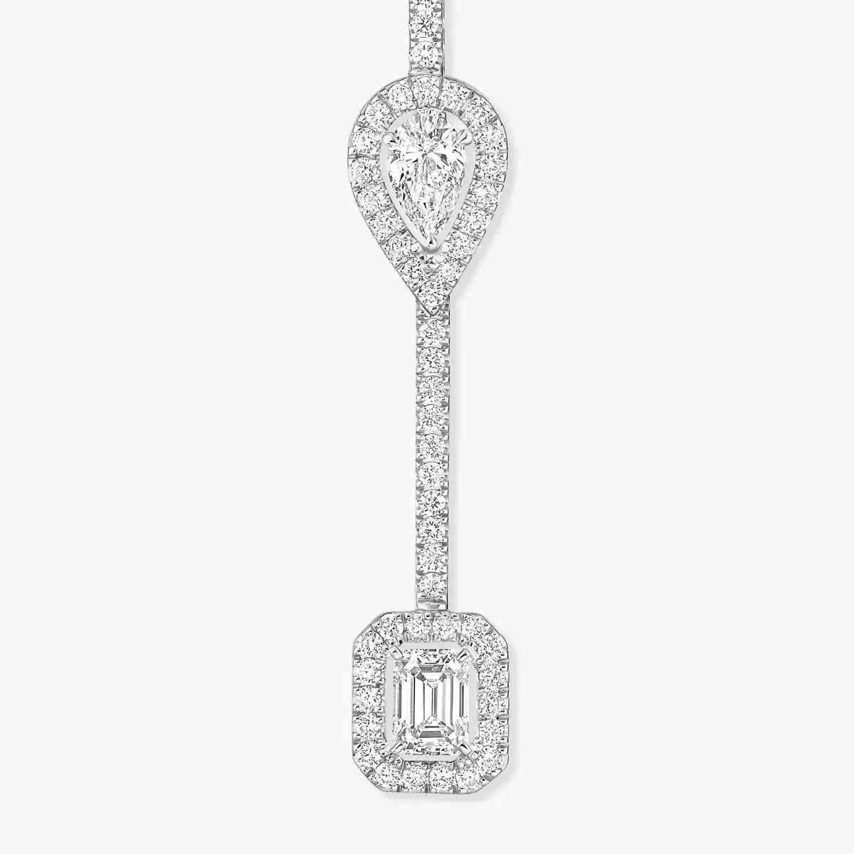 [Mysitc] Diamond Drop Earrings My Twin