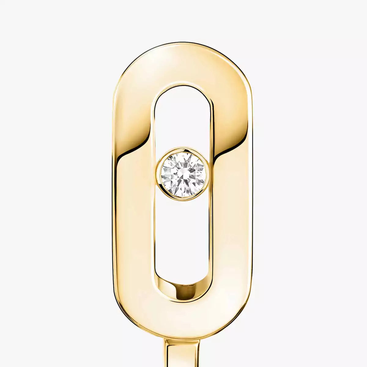 [Mysitc] Diamond Mini Hoop Earrings Move Classique