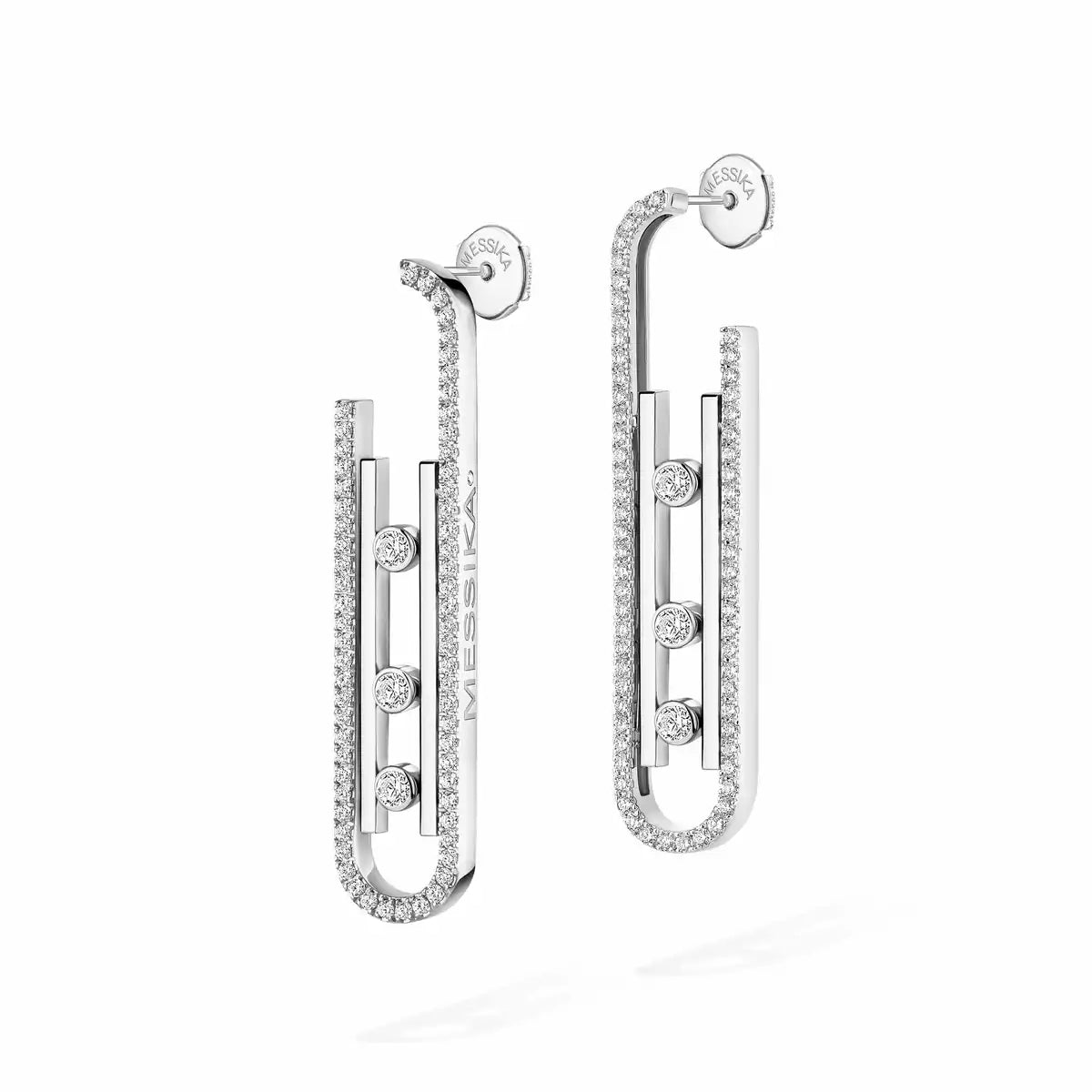 [Mysitc] Diamond Pendant Earrings Move 10Th