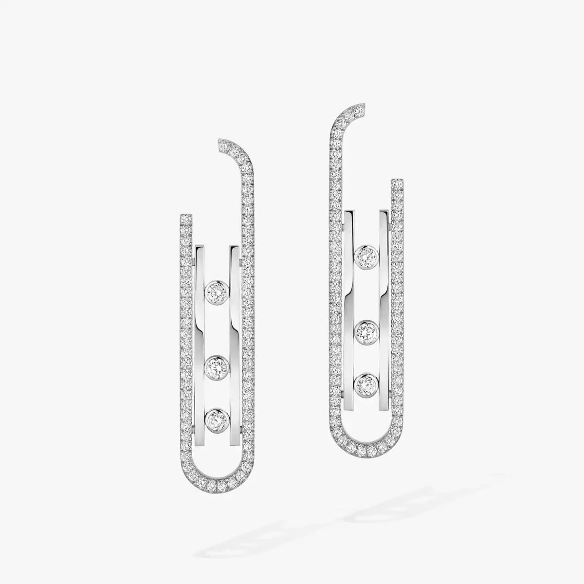 [Mysitc] Diamond Pendant Earrings Move 10Th