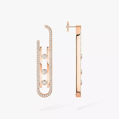 [Mysitc] Diamond Pendant Earrings Move 10Th