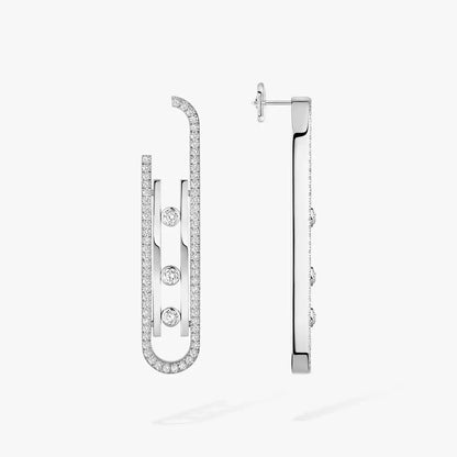 [Mysitc] Diamond Pendant Earrings Move 10Th