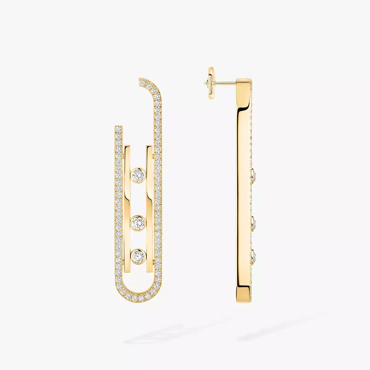 [Mysitc] Diamond Pendant Earrings Move 10Th