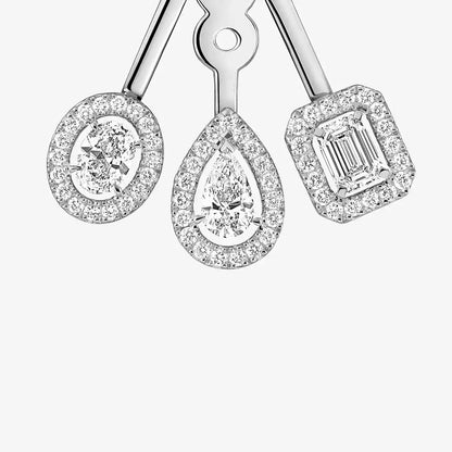 [Mysitc]  My Twin Trio  Diamond Earrings