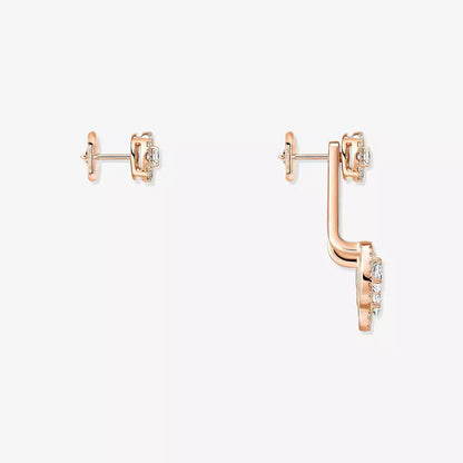 [Mysitc]  My Twin Trio  Diamond Earrings