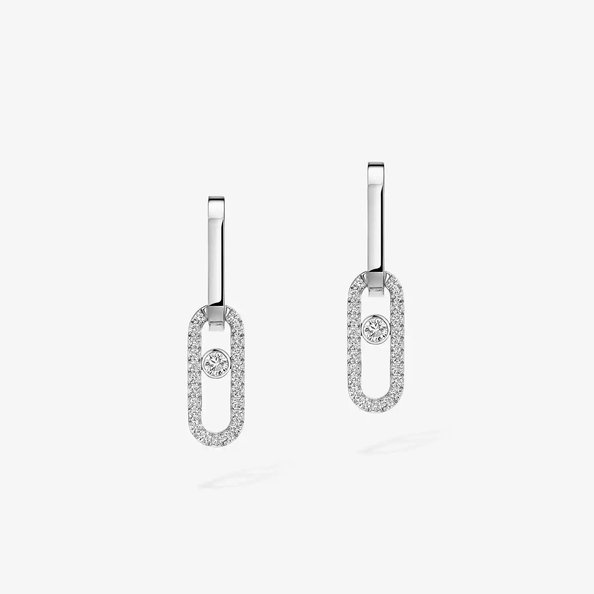 [Mysitc] Move Link Diamond Earrings