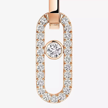 [Mysitc] Move Link Diamond Earrings
