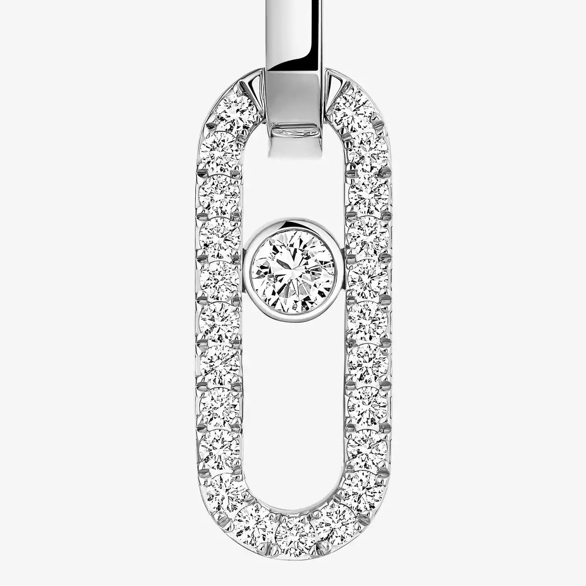 [Mysitc] Move Link Diamond Earrings