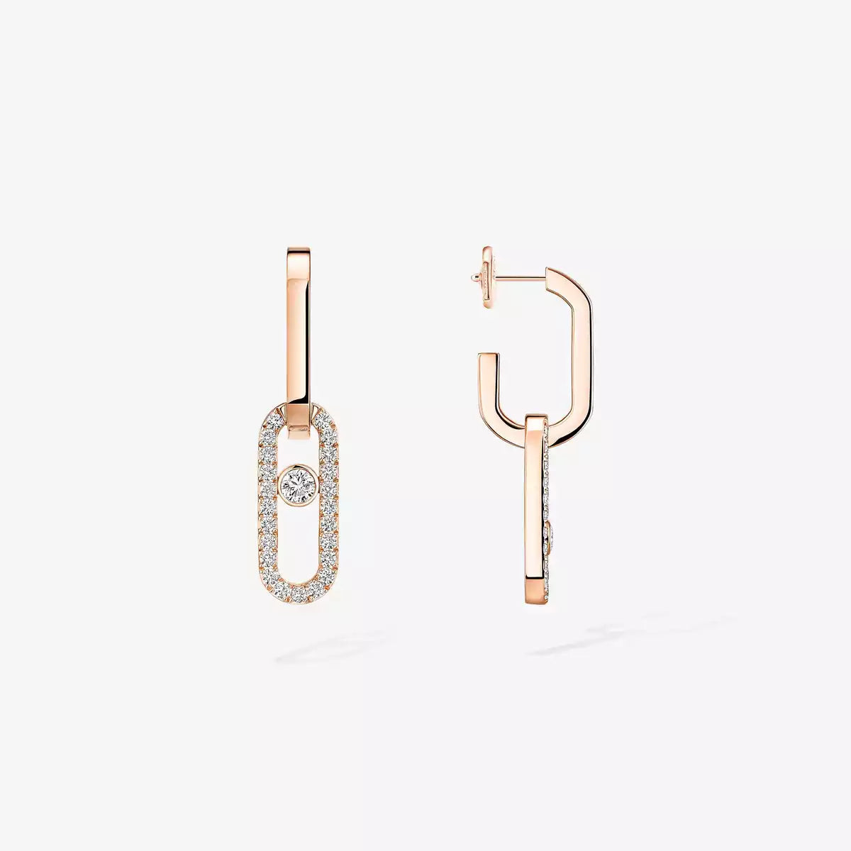 [Mysitc] Move Link Diamond Earrings