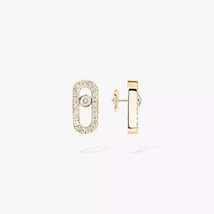 [Mysitc] Move Uno Diamond Earrings