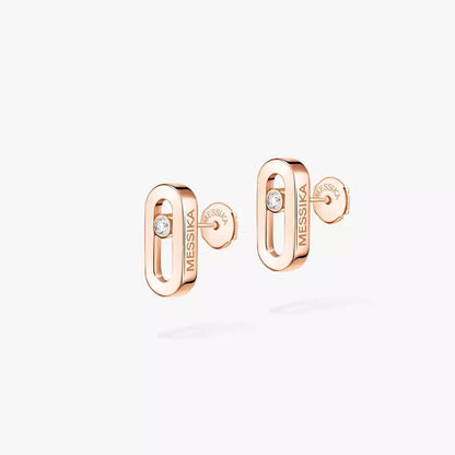 [Mysitc] Move Uno Diamond Stud Earrings