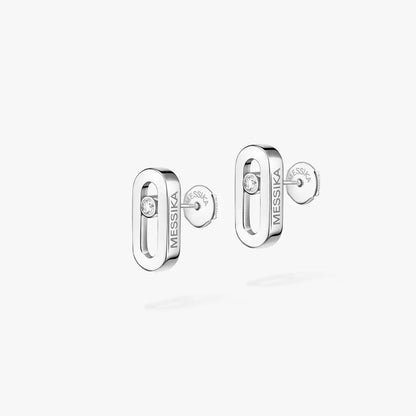 [Mysitc] Move Uno Diamond Stud Earrings