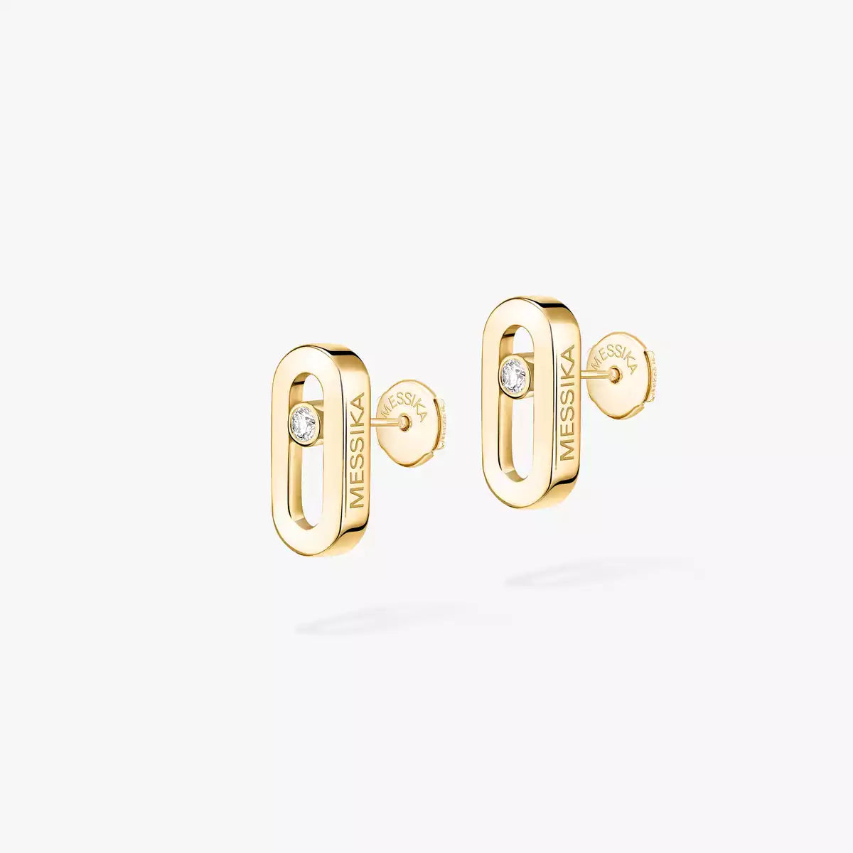[Mysitc] Move Uno Diamond Stud Earrings