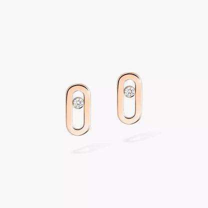 [Mysitc] Move Uno Diamond Stud Earrings
