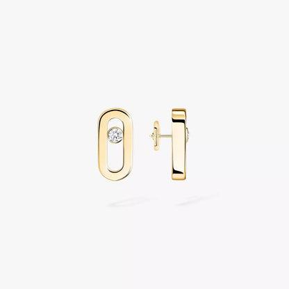 [Mysitc] Move Uno Diamond Stud Earrings