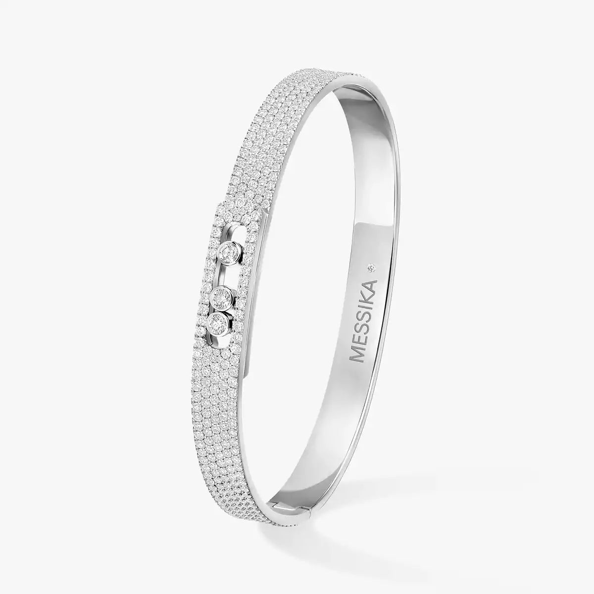 [Mysitc] Move Noa Full Pavé Diamond Bangle Bracelet