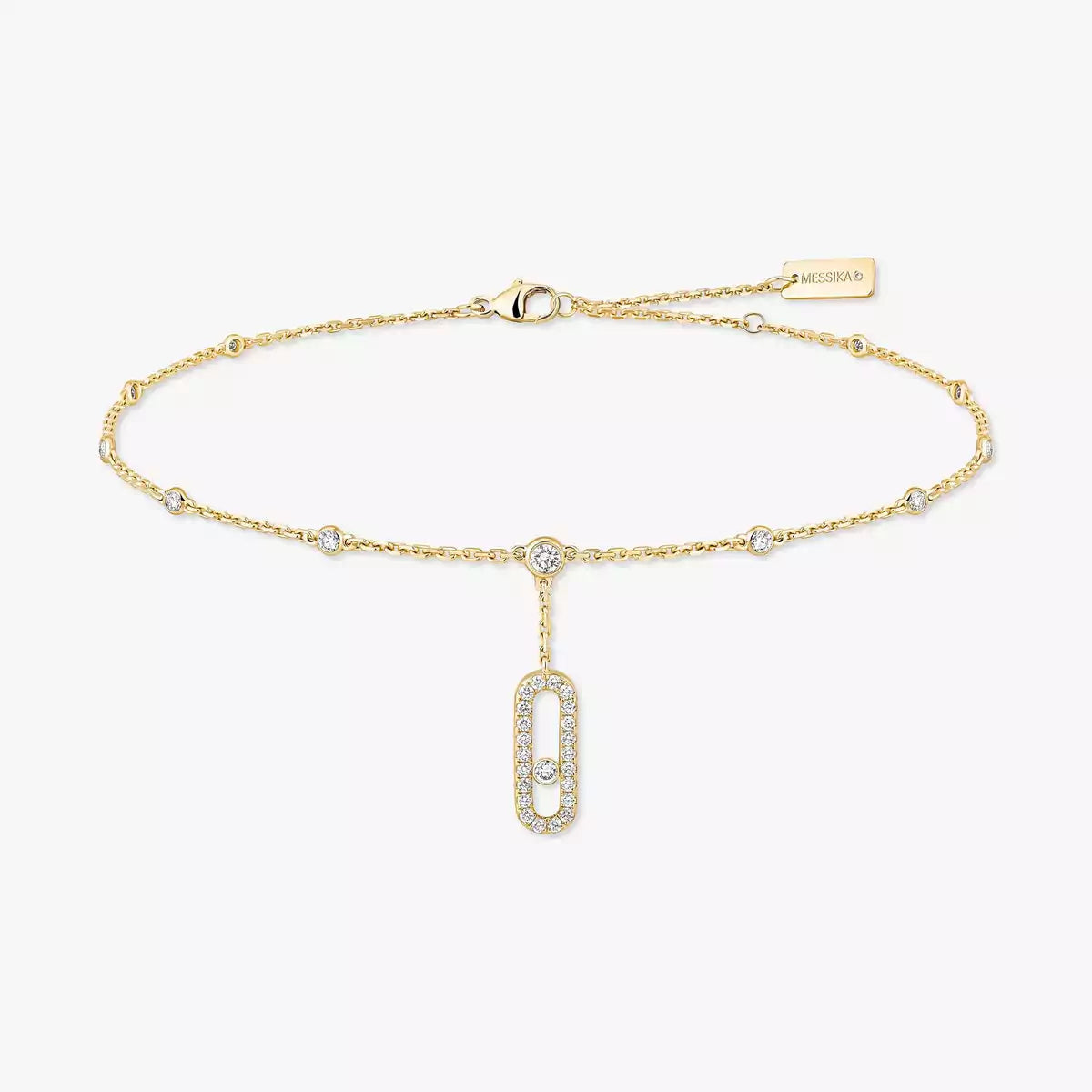 [Mysitc]  Move Uno pavé ankle bracelet