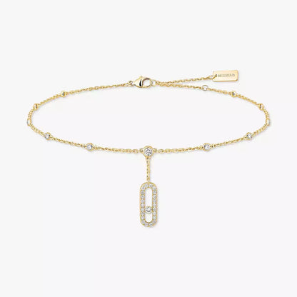[Mysitc]  Move Uno pavé ankle bracelet