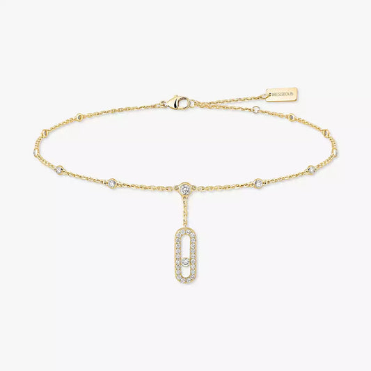 [Mysitc]  Move Uno pavé ankle bracelet