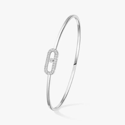 [Mysitc] Move Uno pavé flex bangle medium