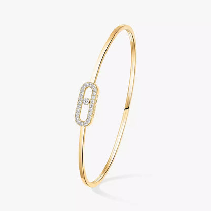 [Mysitc] Move Uno pavé flex bangle medium