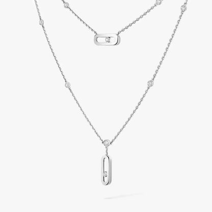 [Mysitc]  Move Uno Diamond Necklace